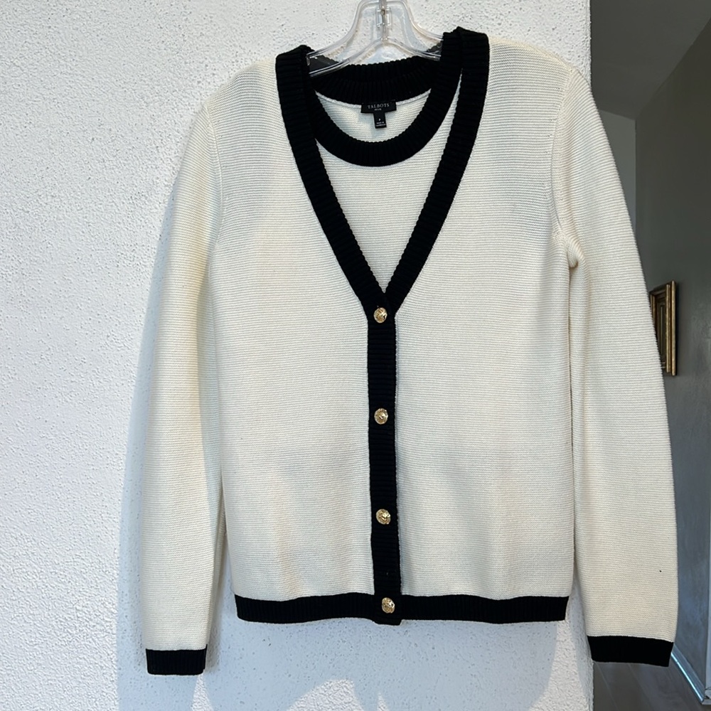 Talbots PS Sweater Set
